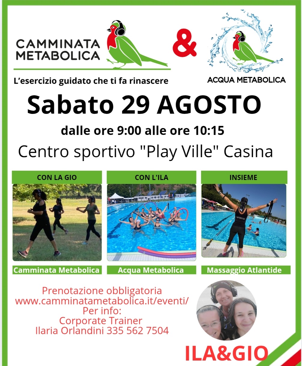 CASINA ,PLAYVILLE, ACQUA METABOLICA 