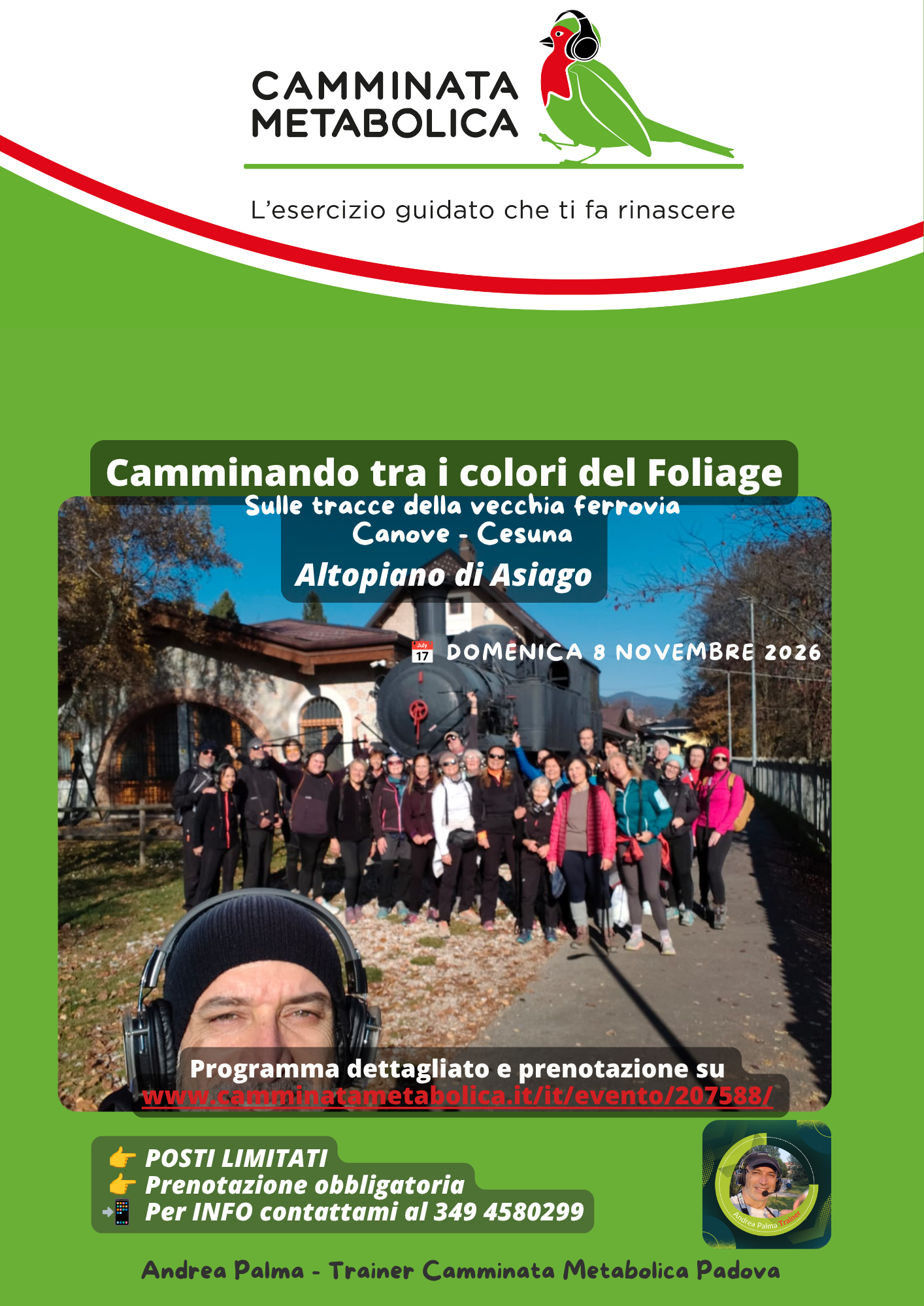 🍁 Camminata Metabolica tra i colori del Foliage 🍁– Altopiano di Asiago 
