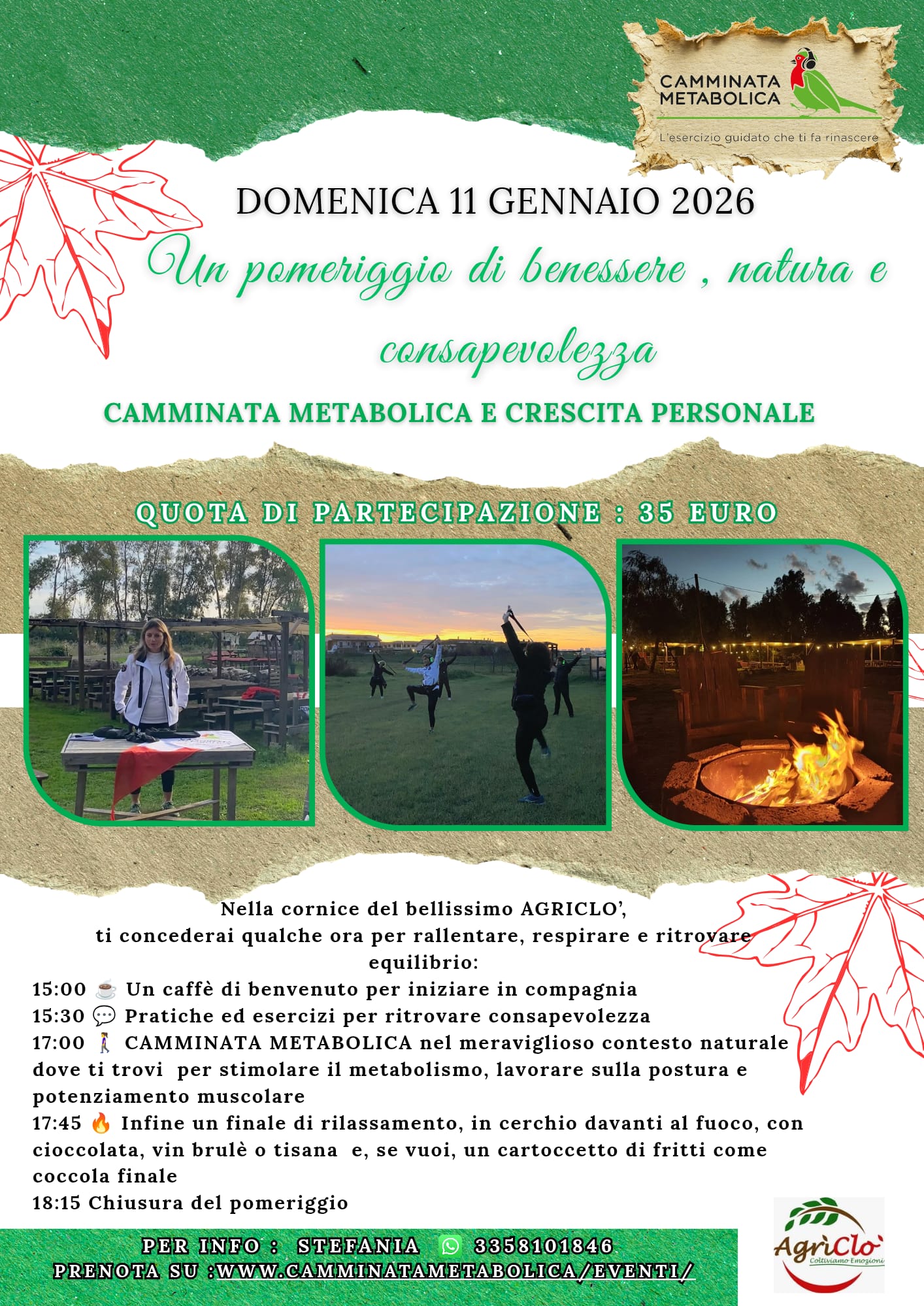 Camminata Metabolica e crescita personale