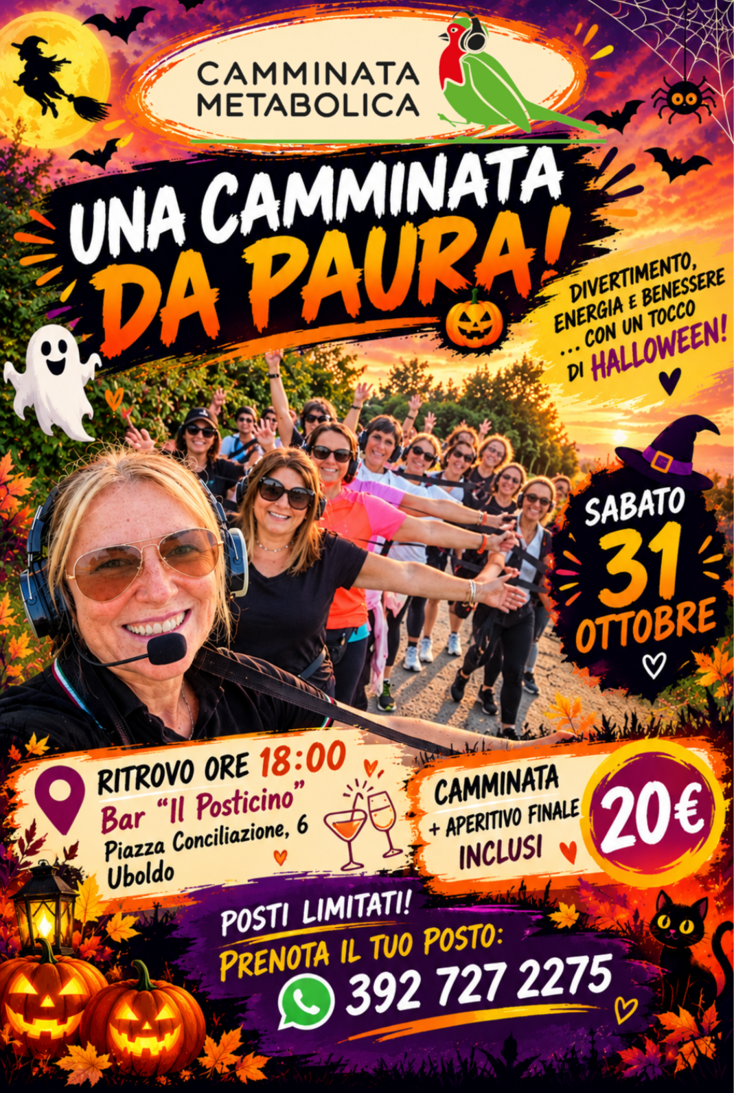UBOLDO vicino a SARONNO (Varese) HALLOWEEN CAMMINATA da PAURA 