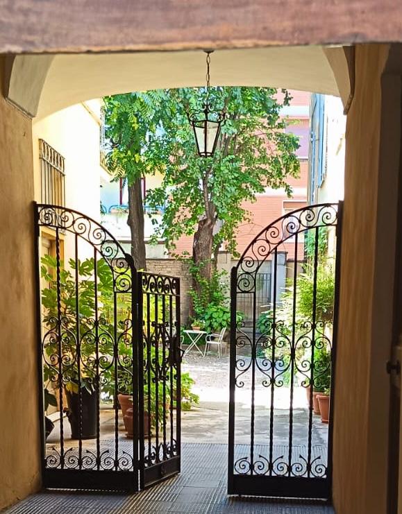 in giardino