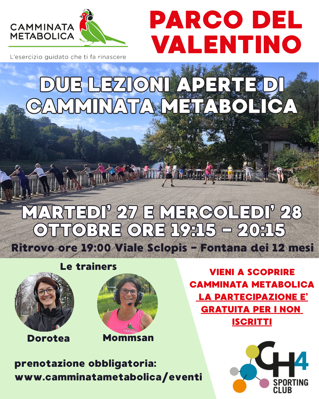Torino - Parco del Valentino - lezione aperta