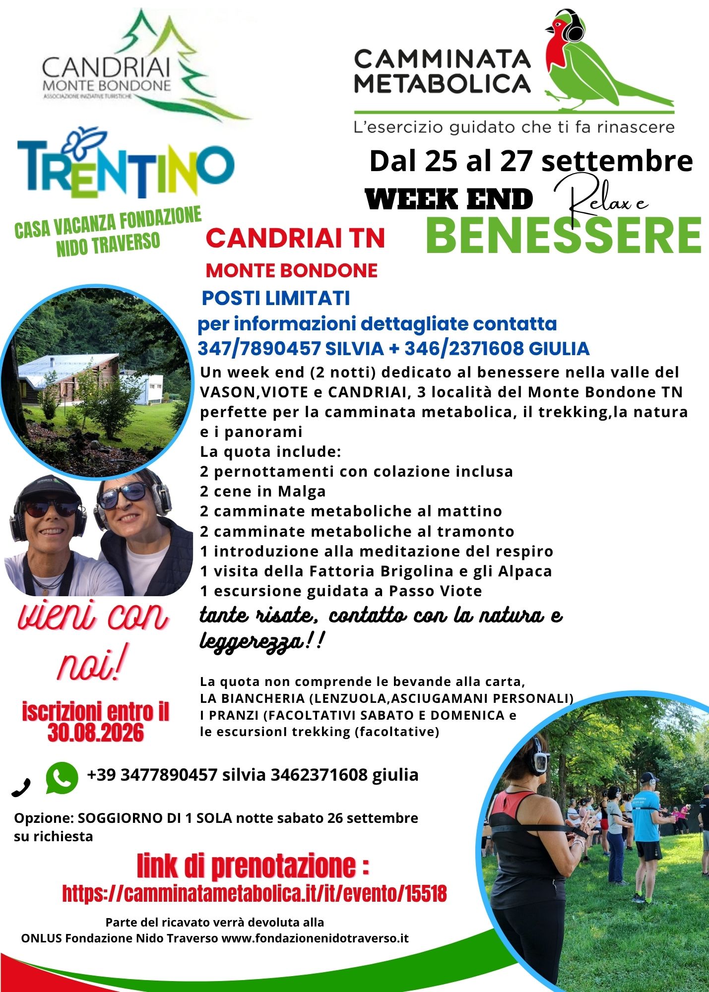 Week End BENESSERE&RELAX  Monte Bondone TN