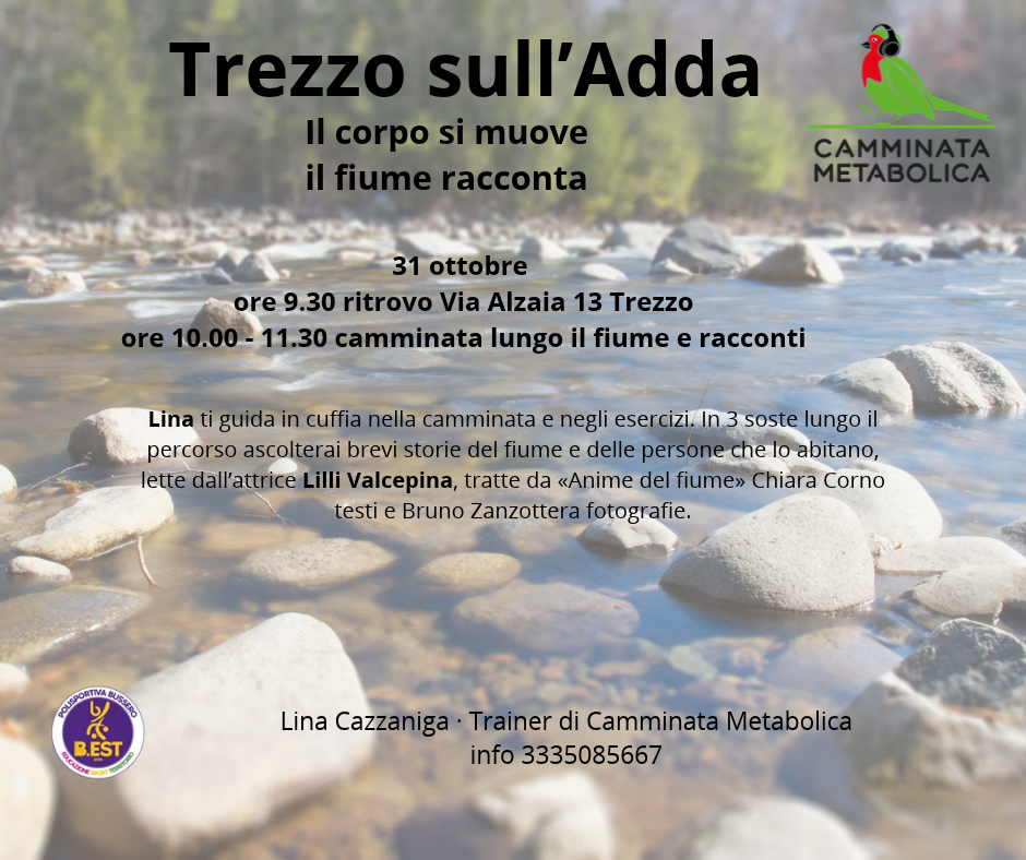 Trezzo sull' Adda - Il corpo si muove, il fiume racconta