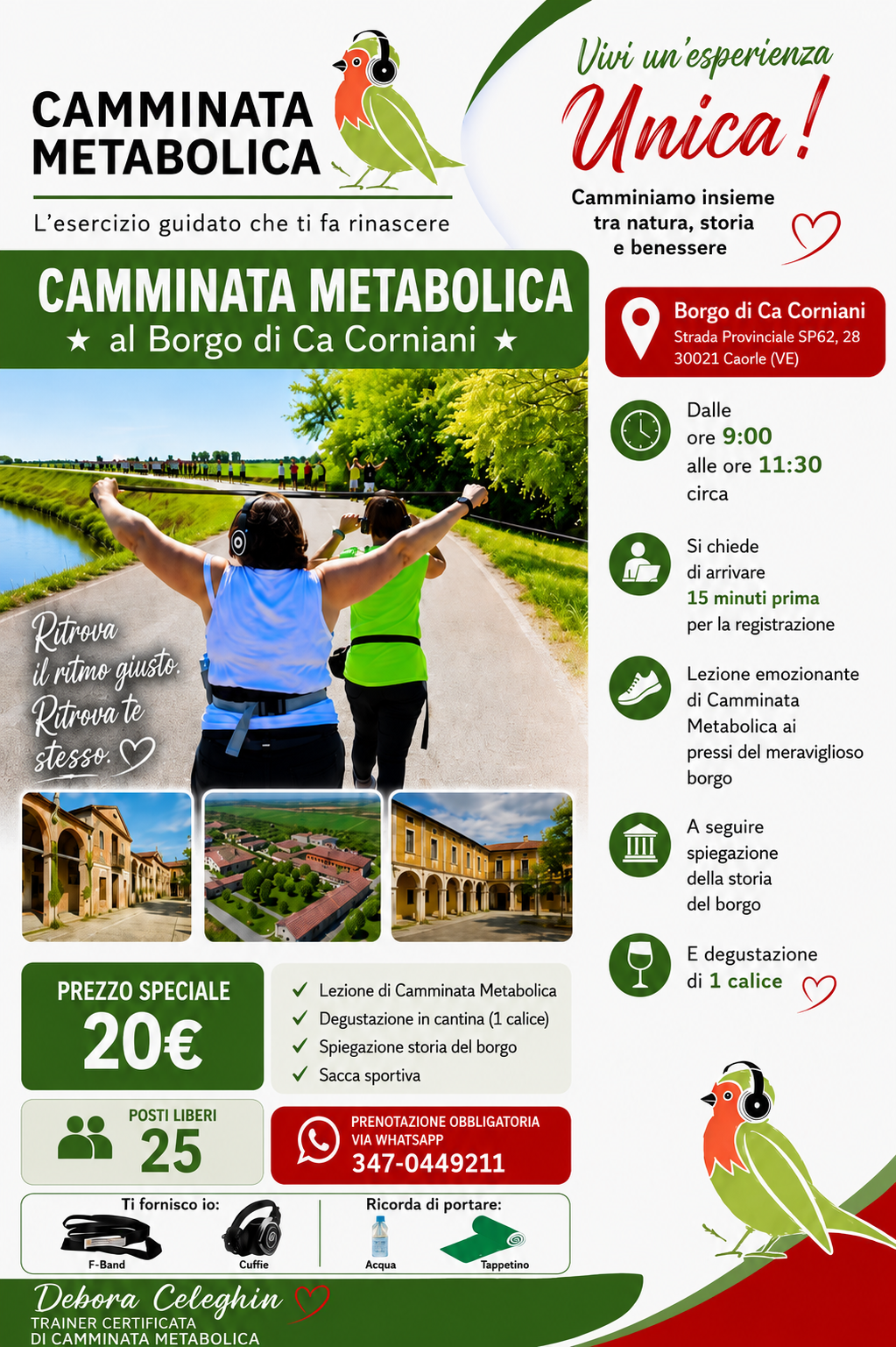 Borgo Ca Corniani -     Passi che raccontano il tempo